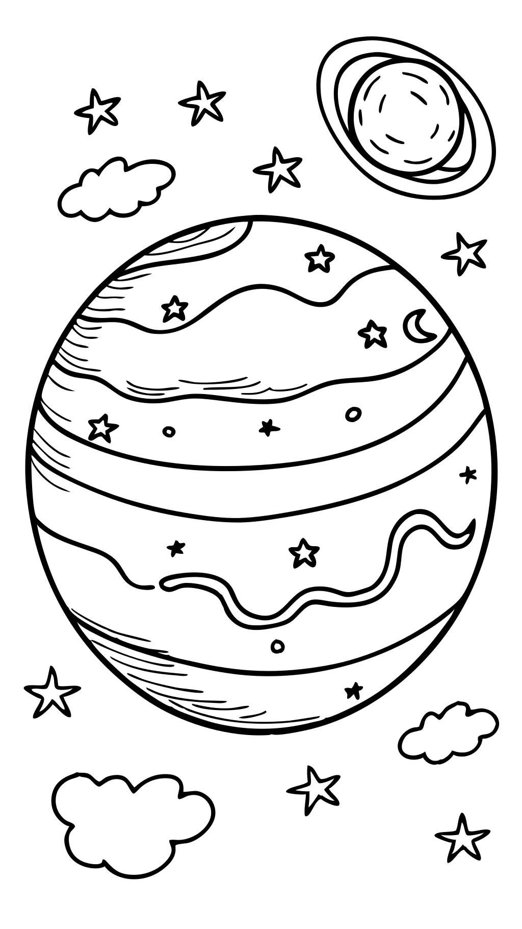 venus coloring page